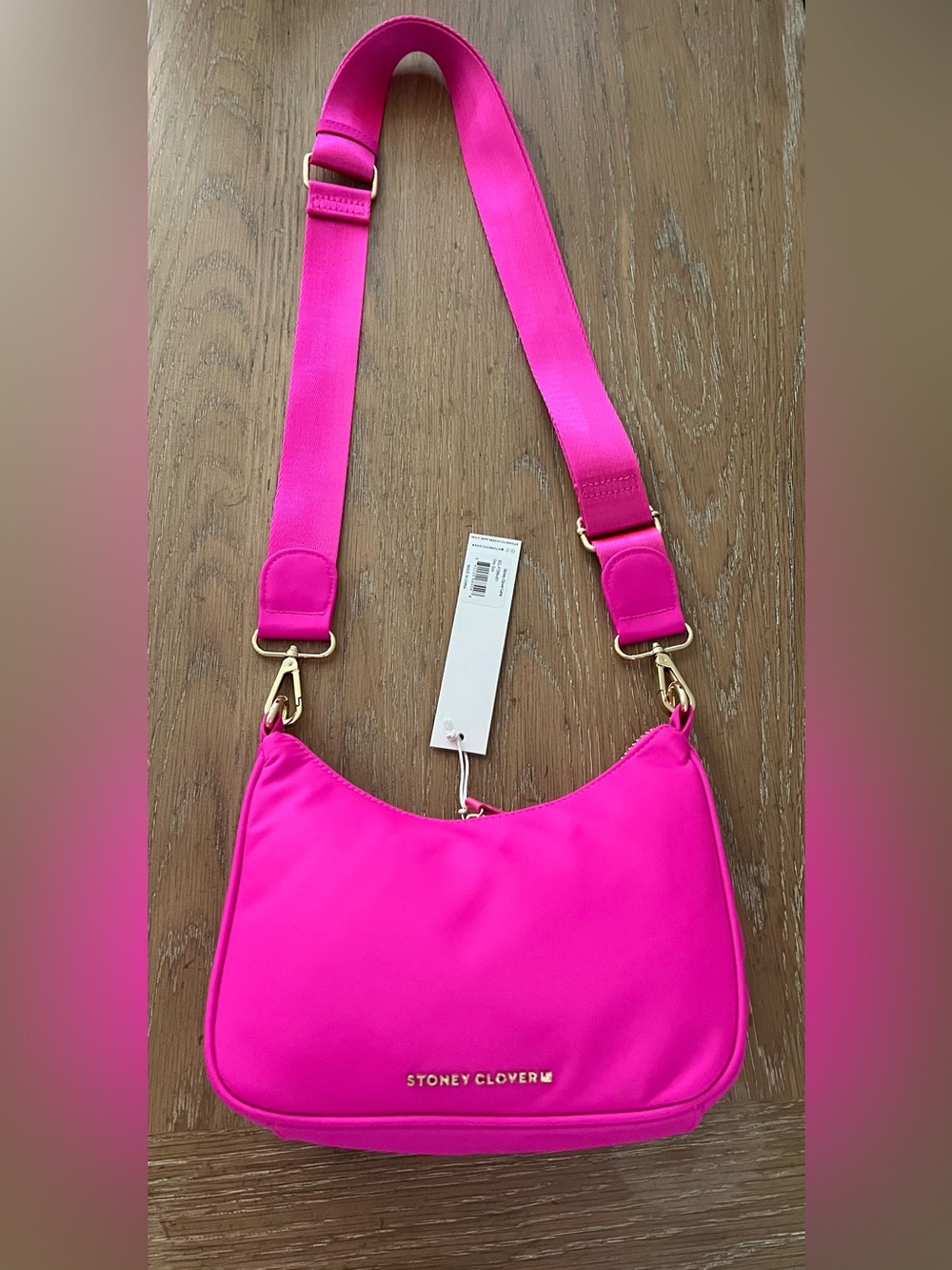 Stoney Clover curved crossbody